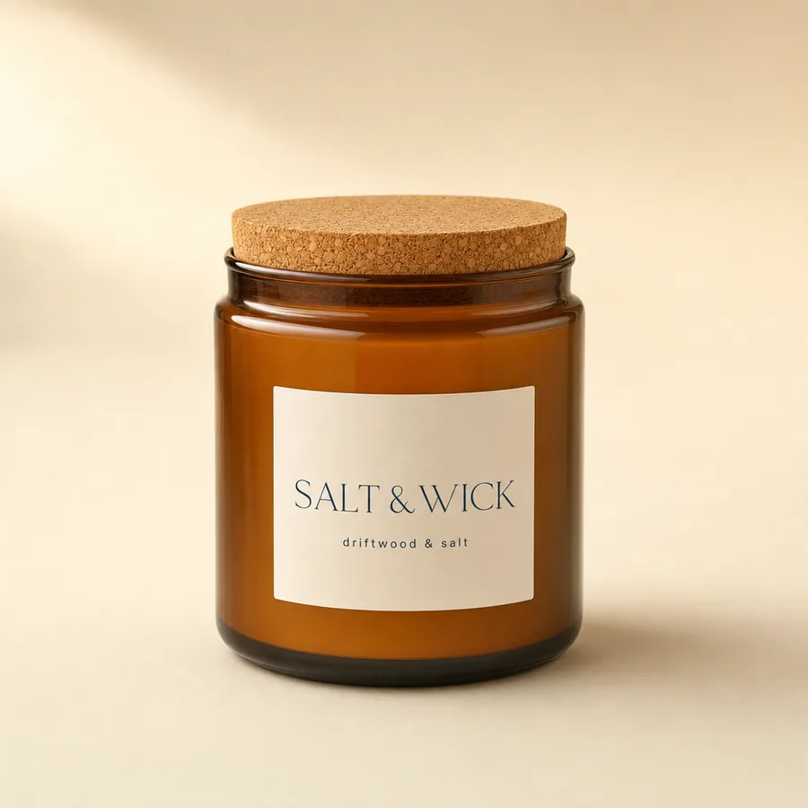 Driftwood and Salt candle